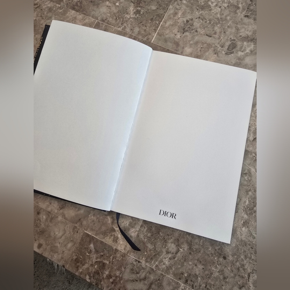 Dior Gold Floral Design Notebook - Picture 2 of 2